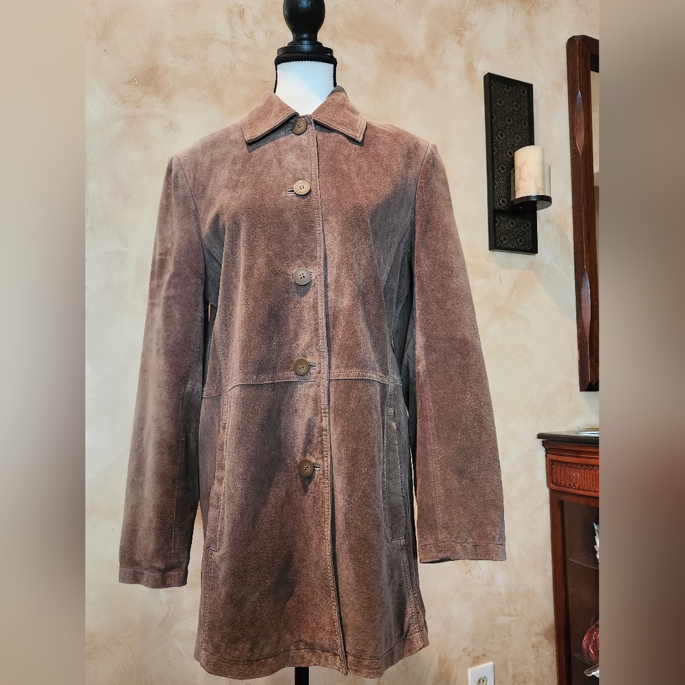 Bernardo Brown Leather Jacket